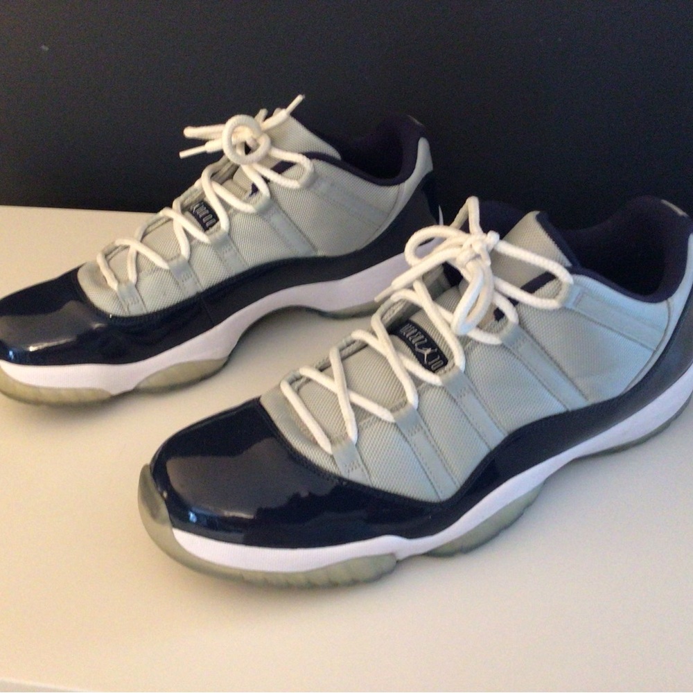 Nike Air Jordan 11 Retro Low “Georgetown.”  Size 16. Very good condition.
